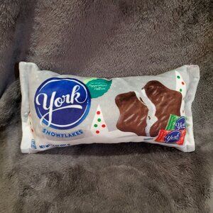 Winter 12" Plush York Peppermint Snowflakes Stuffed Plush Super Soft